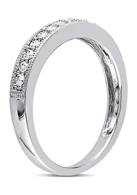 1/4 ct. t.w. Diamond Anniversary Band 10K White Gold