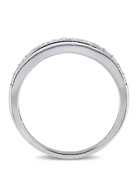 1/4 ct. t.w. Diamond Anniversary Band 10K White Gold