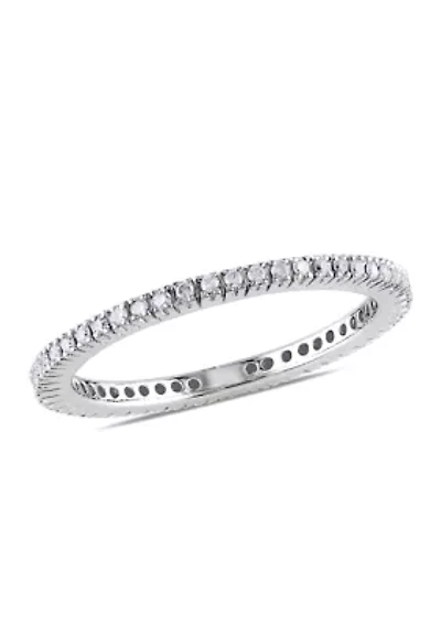 1/3 ct. t.w. Diamond Eternity Ring 14K White Gold