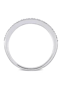 1/20 ct. t.w. Diamond Wedding Band 10K White Gold