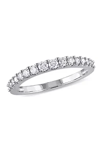 3/8 ct. t.w. Diamond Eternity Ring 14K White Gold