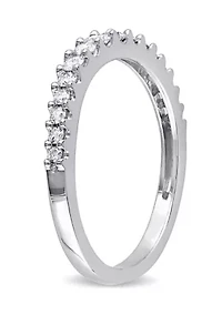 3/8 ct. t.w. Diamond Eternity Ring 14K White Gold