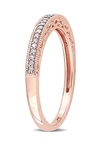 1/10 ct. t.w. Diamond Anniversary Ring 10K Rose Gold