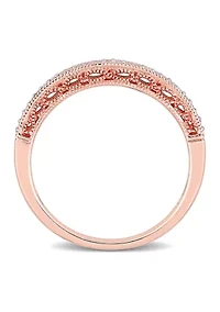 1/10 ct. t.w. Diamond Anniversary Ring 10K Rose Gold