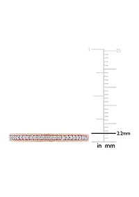 1/10 ct. t.w. Diamond Anniversary Ring 10K Rose Gold