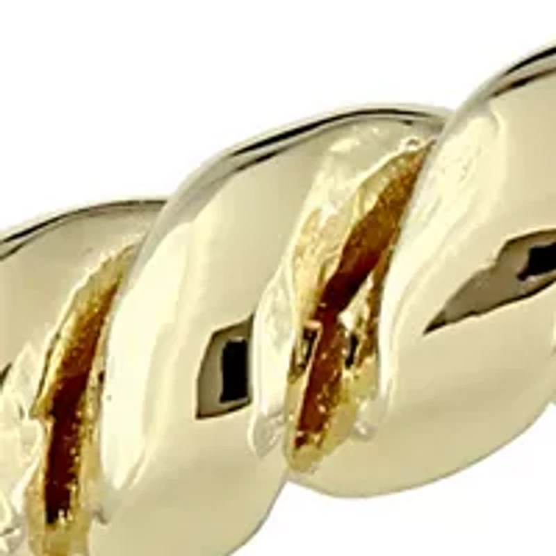 Twist Wedding Band 14K Yellow Gold