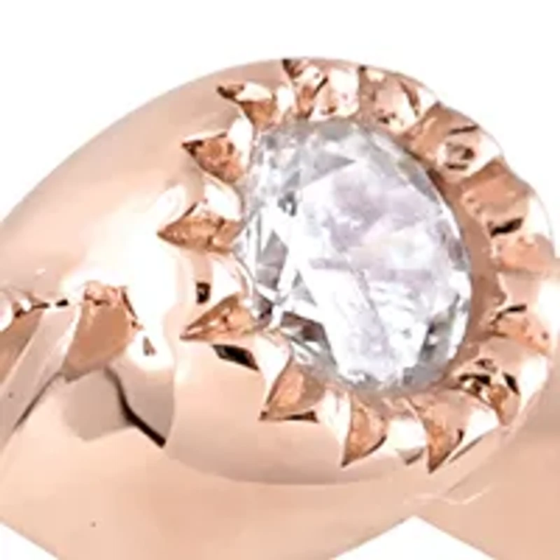 1/4 ct. t.w. Diamond Stackable Wedding Band 10K Rose Gold