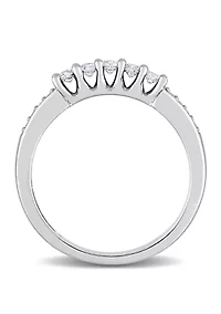 1/3 ct. t.w. Diamond Wedding Band 14K White Gold