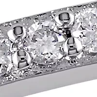 1/ ct. t.w. Diamond Wedding Band Sterling Silver