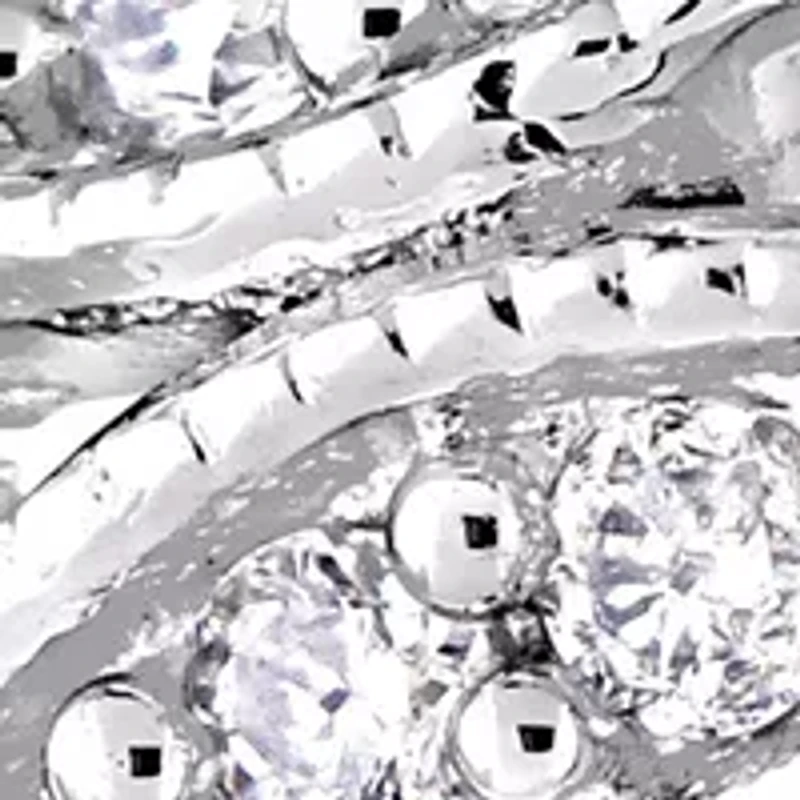 1/3 ct. t.w. Sapphire and 1/10 Diamond Ring 10K White Gold