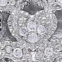 Diamond Heart Locket in Sterling Silver