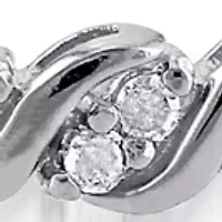 Diamond Tennis Bracelet in Sterling Silver