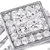 1.50 ct. t.w. Diamond Engagement Ring in 14k White Gold