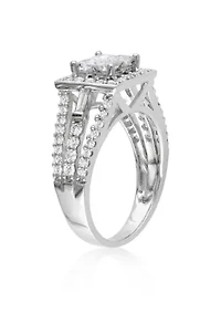 1.50 ct. t.w. Diamond Engagement Ring in 14k White Gold