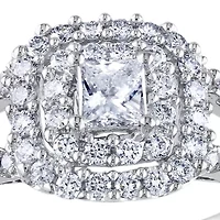 Diamond Ring 14k White Gold