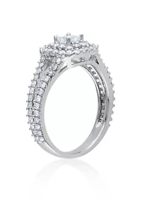 Diamond Ring 14k White Gold