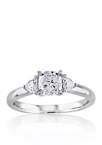 1 ct. t.w. Diamond Engagement Ring 14k White Gold