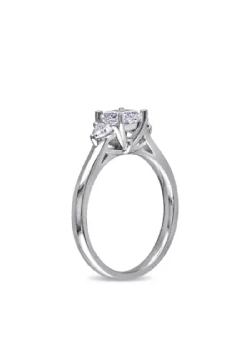 1 ct. t.w. Diamond Engagement Ring 14k White Gold