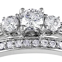 ct. t.w. Diamond Bridal Ring Set 14k White Gold