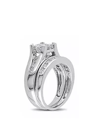 2 ct. t.w. Diamond Bridal Ring Set 14k White Gold