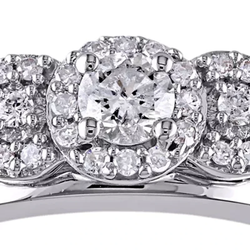 1/2 ct. t.w. Diamond Bridal Ring Set 10k White Gold