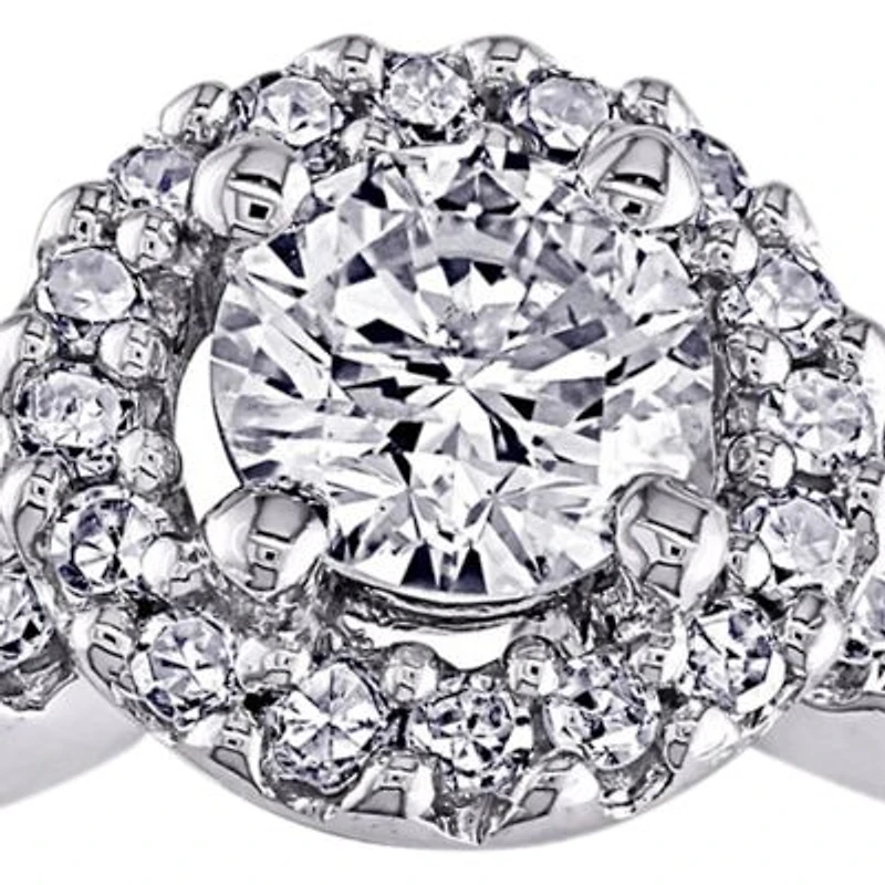 1/2 ct. t.w. Diamond Engagement Ring in 14k White Gold