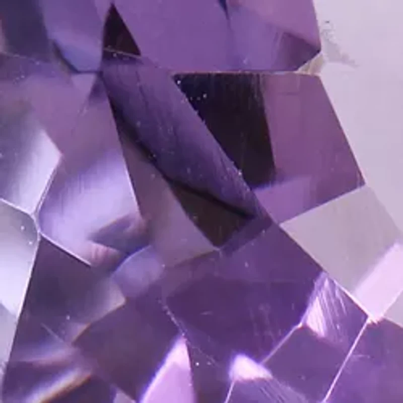 Amethyst and Tanzanite Ring Sterling Silver