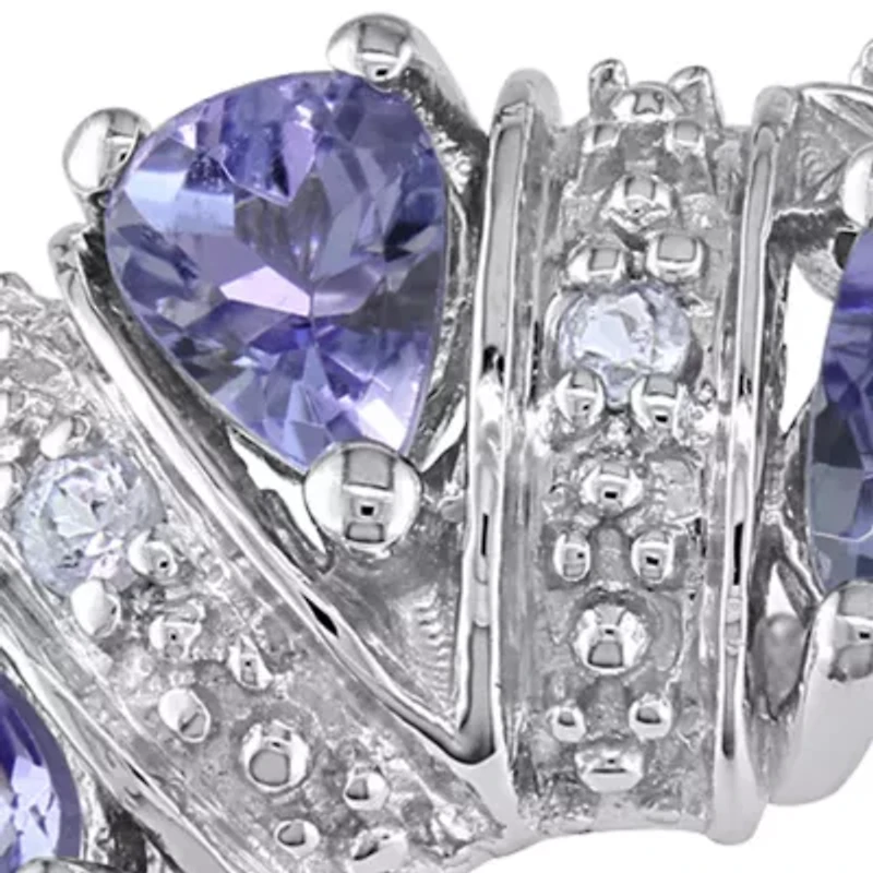Sterling Silver Tanzanite Ring
