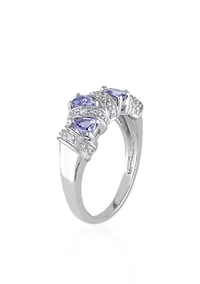 Sterling Silver Tanzanite Ring