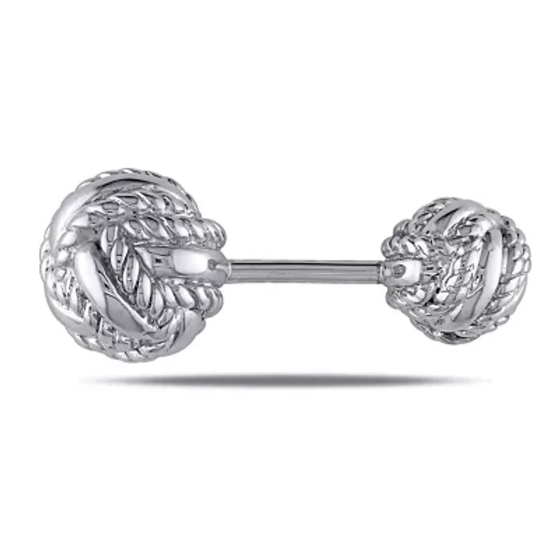 Cufflink Pin in Sterling Silver