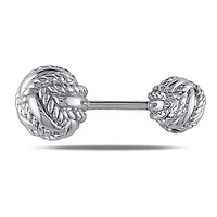 Cufflink Pin in Sterling Silver