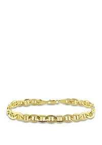 Mariner Link Chain Bracelet in 10K Yellow Gold