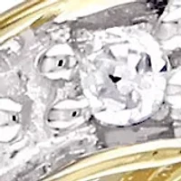  1/10 ct. t.w. Diamond Accent Heart Pendant with Chain in 10K Yellow Gold