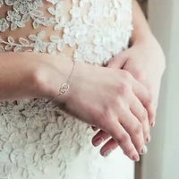 Diamond Bracelet in 14k White Gold - 7" + 0.5" Ext.