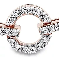 11.75 ct. t.w. Morganite and 1.5 ct. t.w. Diamond Halo Link Bracelet in 14k Rose Gold