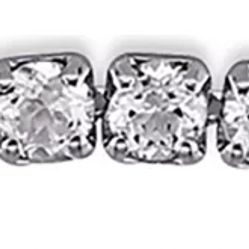 3.78 ct. t.g.w. White Topaz Tassel Bolo Bracelet in Sterling Silver