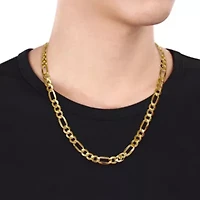 2-Piece Set of Men's Figaro Chain Necklace and Bracelet in 10K Yellow Gold, 20" & 9"