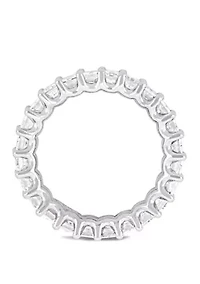3.75 ct. t.w. Emerald Cut Diamond Eternity Ring in 18k White Gold