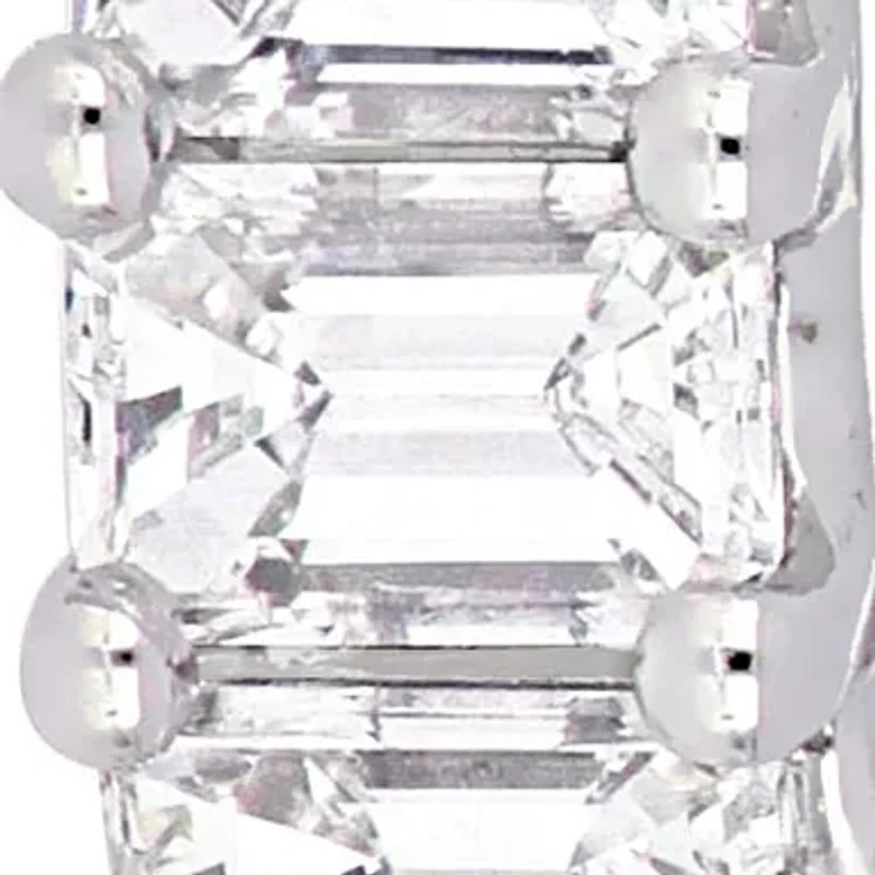 3.75 ct. t.w. Emerald Cut Diamond Eternity Ring in 18k White Gold