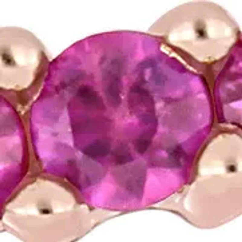 1.5 ct. t.w. Pink Sapphire Eternity Band in 14k Rose Gold