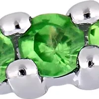 1.75 ct. t.w. Tsavorite Eternity Ring in 14k White Gold