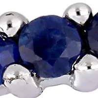 1.75 ct. t.w. Sapphire Eternity Ring in 14k White Gold