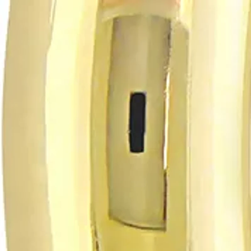 14 mm Hoop Earrings in Polished Italian 10k Yellow Gold