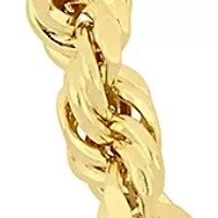 16 Inch Rope Chain Necklace in 10k Yellow Gold (4mm)