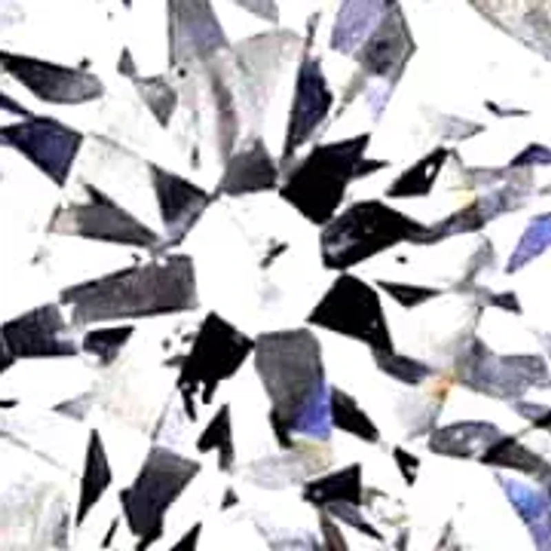 Diamond Earrings in Two-Tone Silver