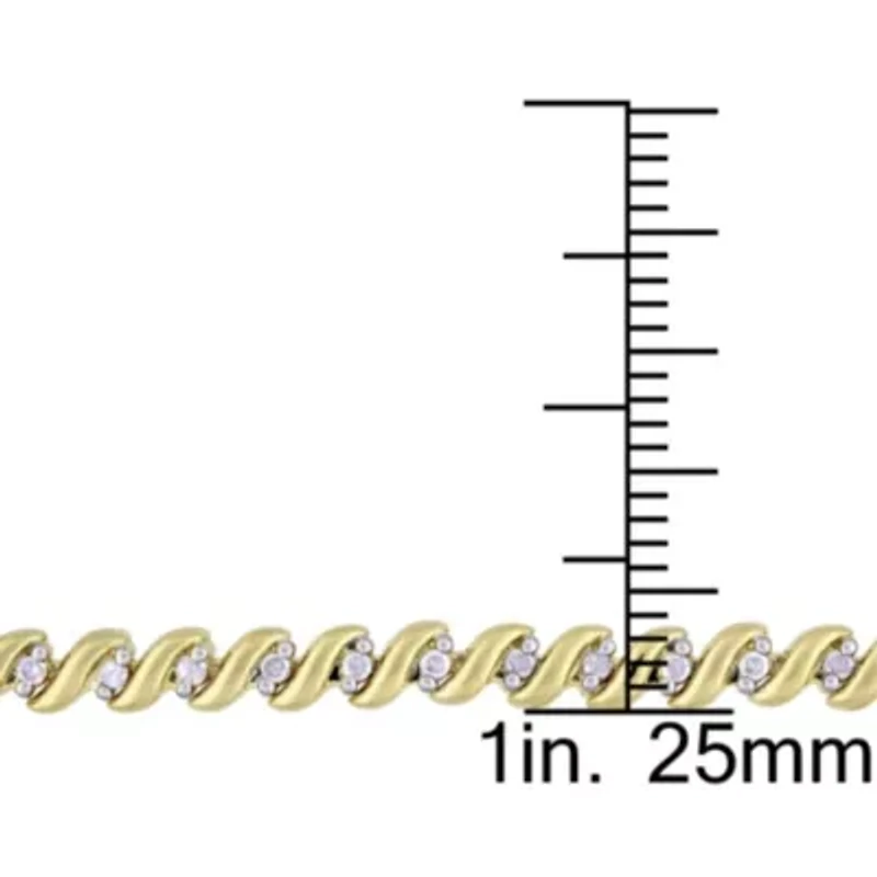 3-Piece Set 3/4 CT TW Diamond Bolo Bracelets in 3-Tone Sterling Silver