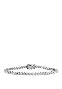 1.63 ct. t.w. Diamond Tennis Bracelet in 14k White Gold