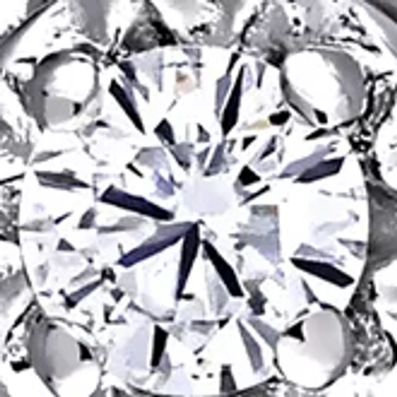  1/10 ct. t.w. Diamond Accent Flower Pendant with Chain in Sterling Silver