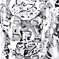 1/2 ct. t.w. Diamond Hoop Earrings in 10k White Gold