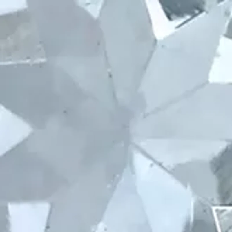 1.15 ct. t.w. Aquamarine and 1/10 ct. t.w. Diamond Accent Flower Necklace in 14K White Gold